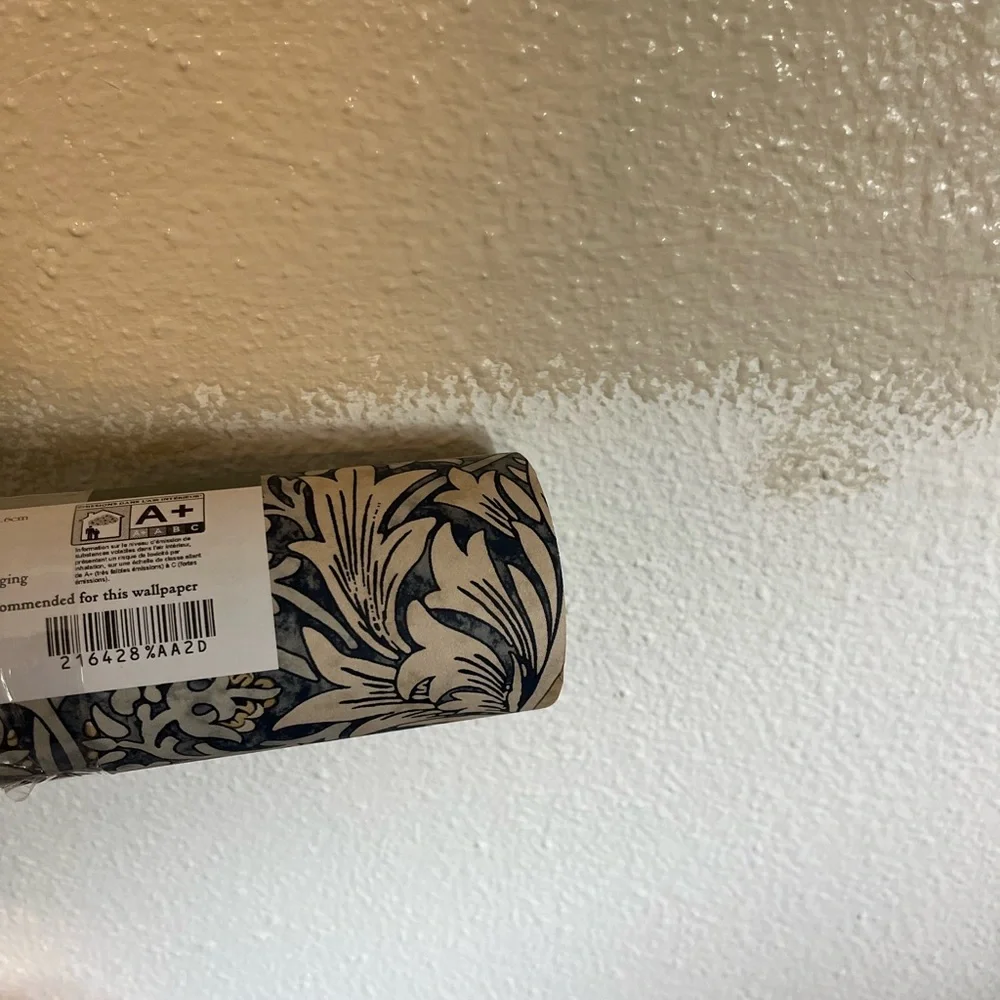William Morris Co Snakeshead Wallpaper Indigo/Cumin 1 Roll